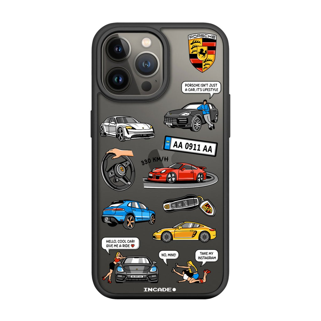 Чохол для iPhone 13 Pro PORSCHE - INCADE