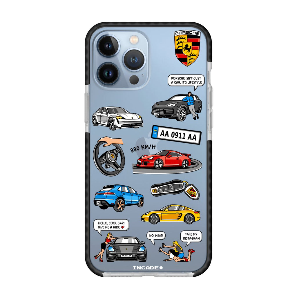 Чохол для iPhone 13 Pro PORSCHE - INCADE