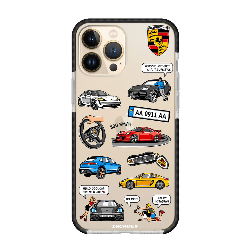 Чохол для iPhone 13 Pro PORSCHE - INCADE