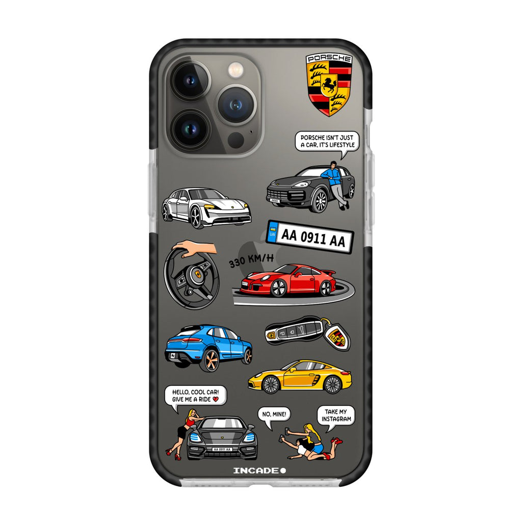 Чохол для iPhone 13 Pro PORSCHE - INCADE