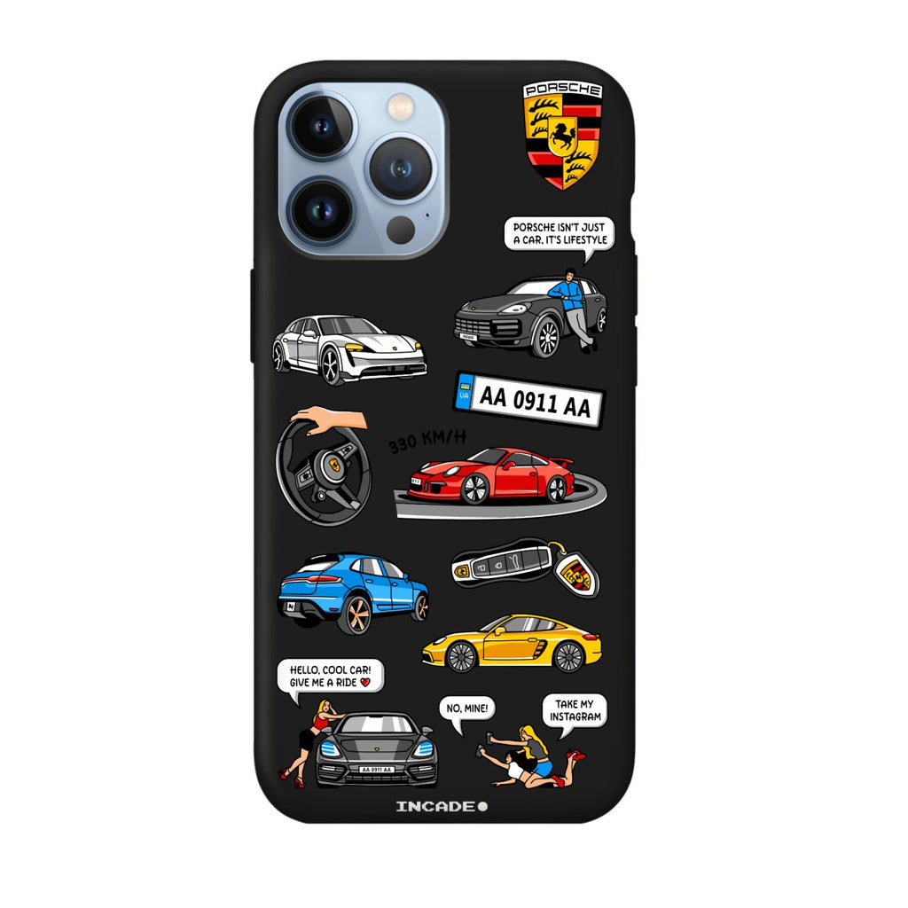 Чохол для iPhone 13 Pro PORSCHE - INCADE