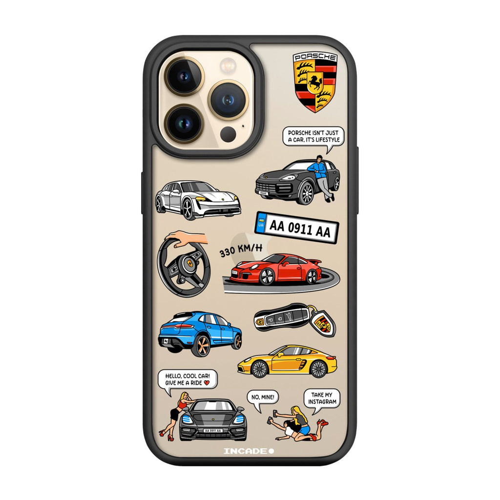 Чохол для iPhone 13 Pro PORSCHE - INCADE