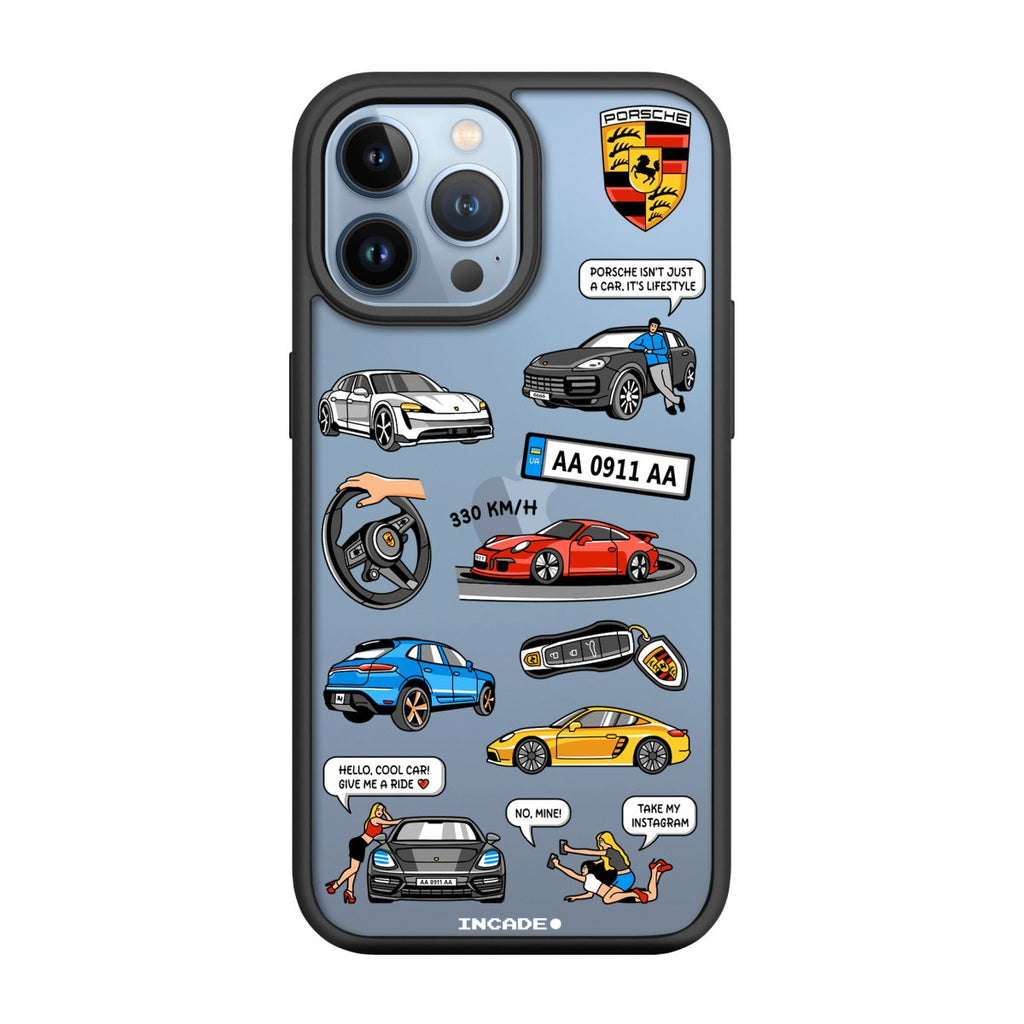 Чохол для iPhone 13 Pro PORSCHE - INCADE