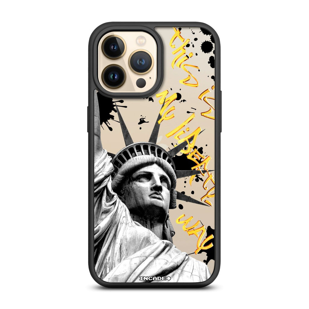 Чохол для iPhone 13 Pro STATUE GREY - INCADE