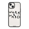 Чохол для iPhone 13 з принтом work hard