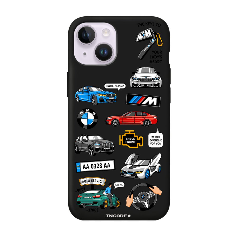 Чохол для iPhone 14 BMW - INCADE