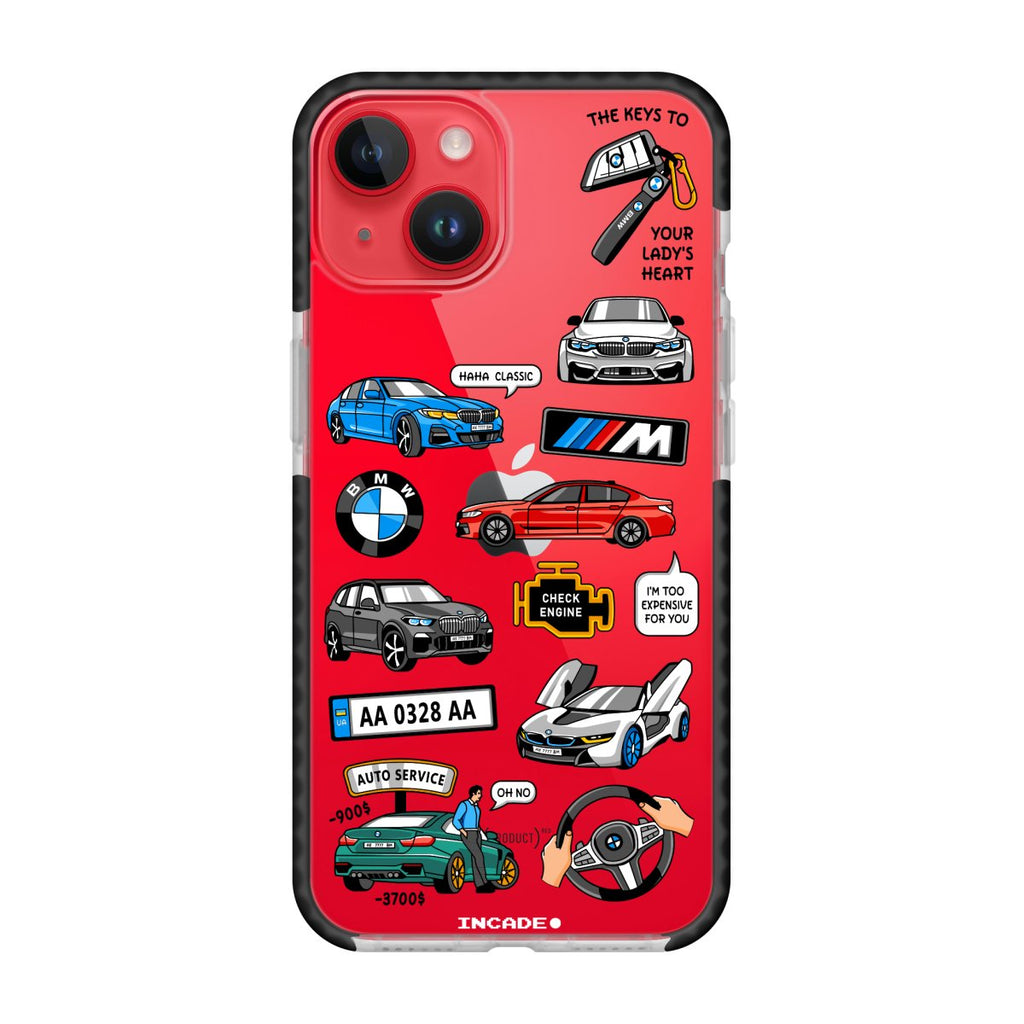 Чохол для iPhone 14 BMW - INCADE