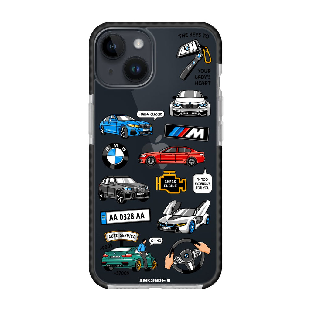 Чохол для iPhone 14 BMW - INCADE