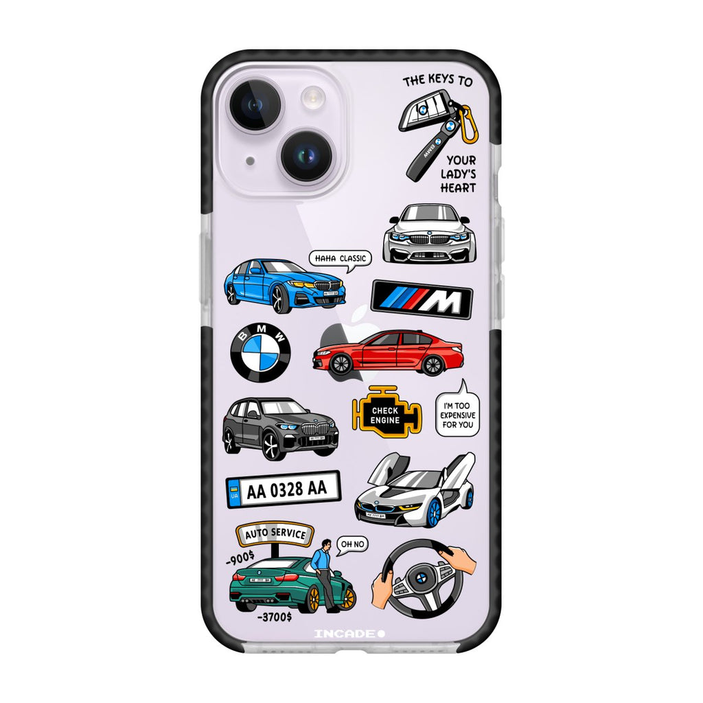 Чохол для iPhone 14 BMW - INCADE