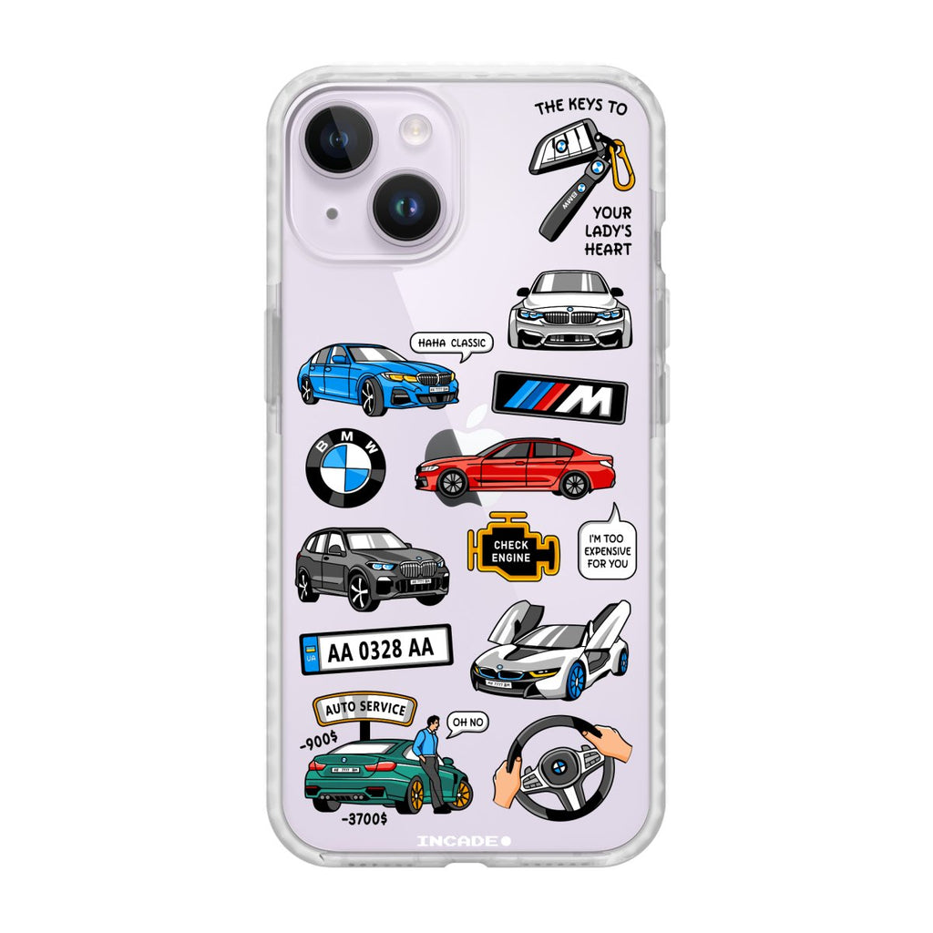 Чохол для iPhone 14 BMW - INCADE