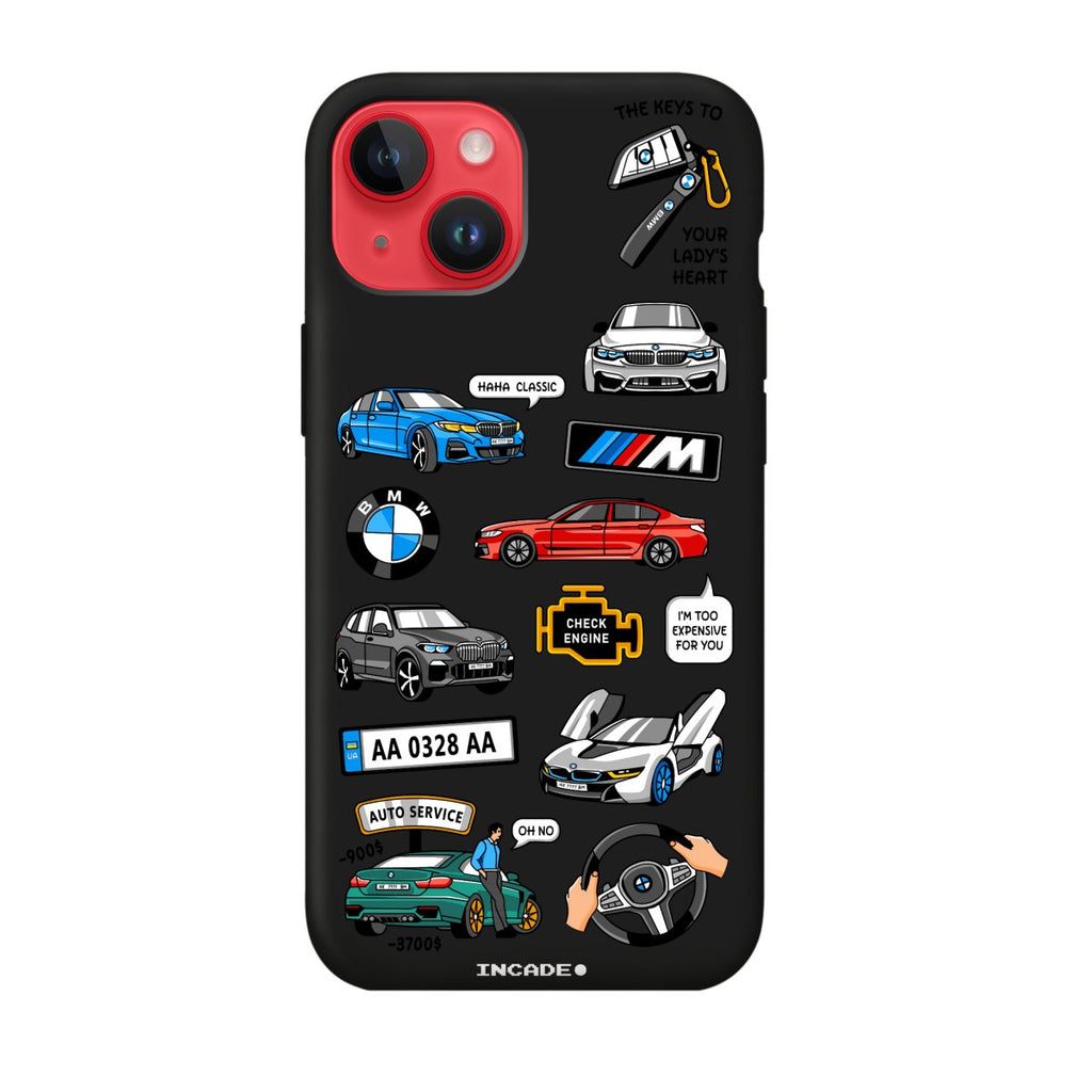 Чохол для iPhone 14 BMW - INCADE