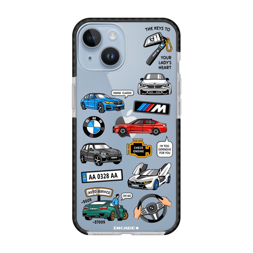 Чохол для iPhone 14 BMW - INCADE