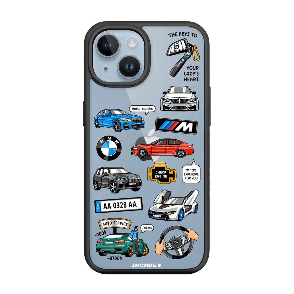 Чохол для iPhone 14 BMW - INCADE