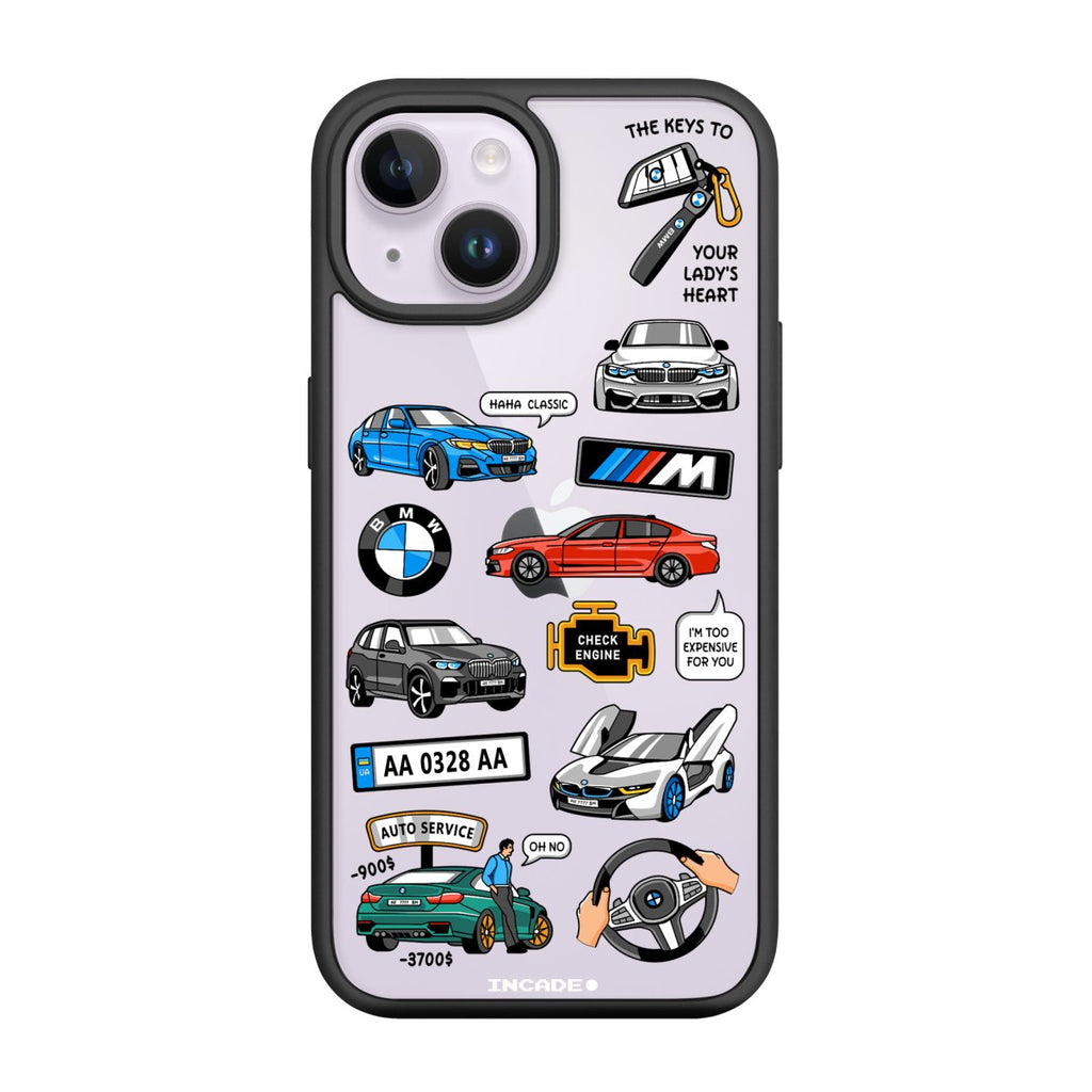 Чохол для iPhone 14 BMW - INCADE