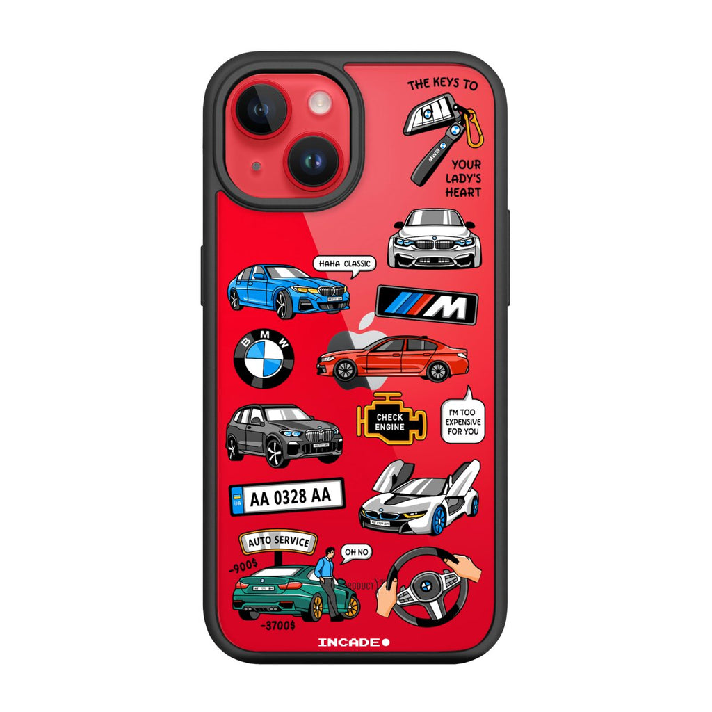 Чохол для iPhone 14 BMW - INCADE