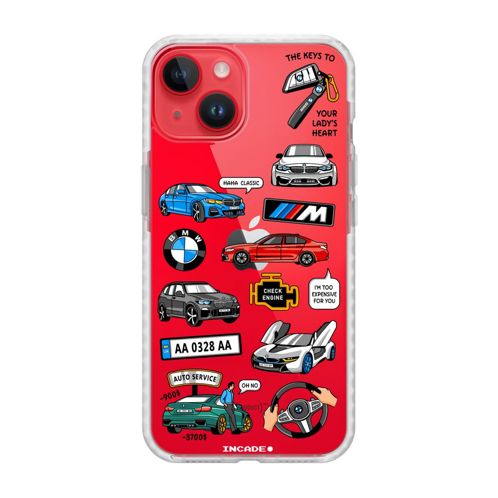 Чохол для iPhone 14 BMW - INCADE