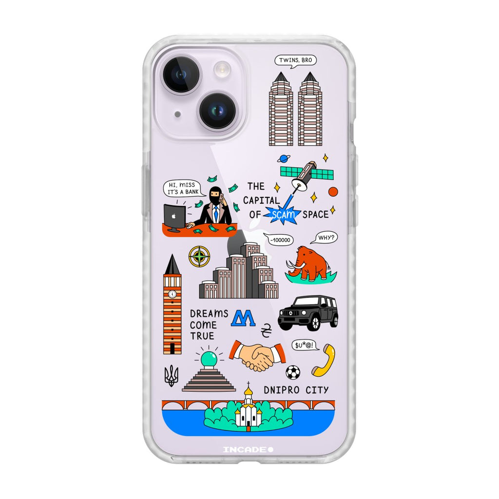 Чохол для iPhone 14 DNIPRO - INCADE