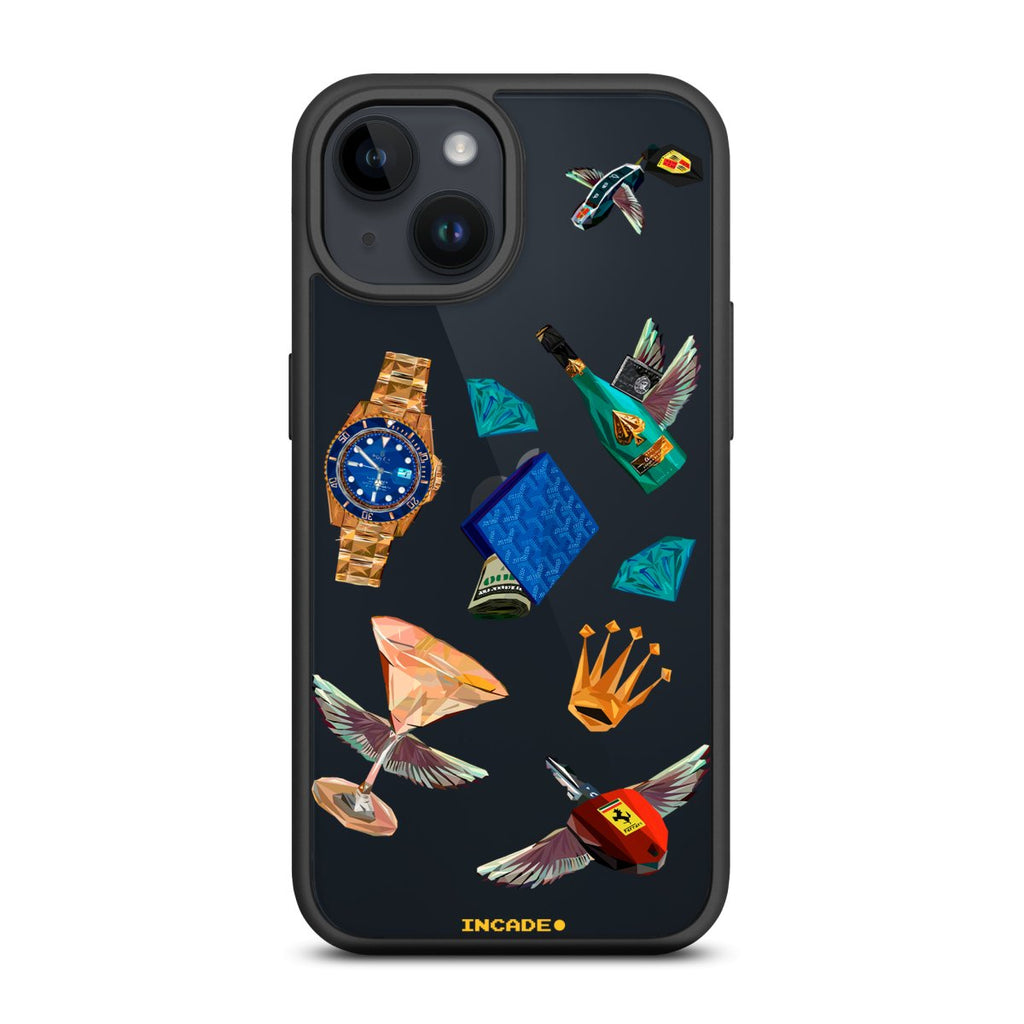Чохол для iPhone 14 Ferrari porsche rolex - INCADE