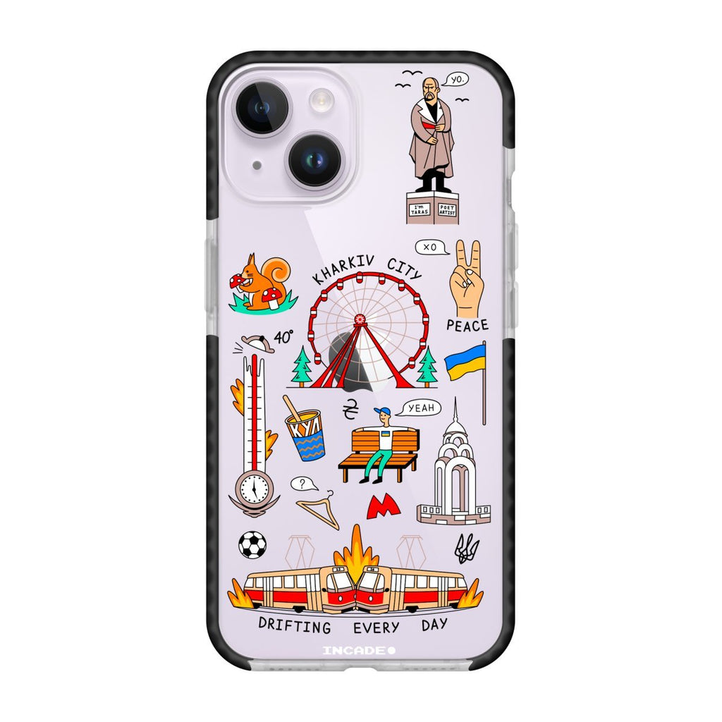 Чохол для iPhone 14 KHARKIV - INCADE