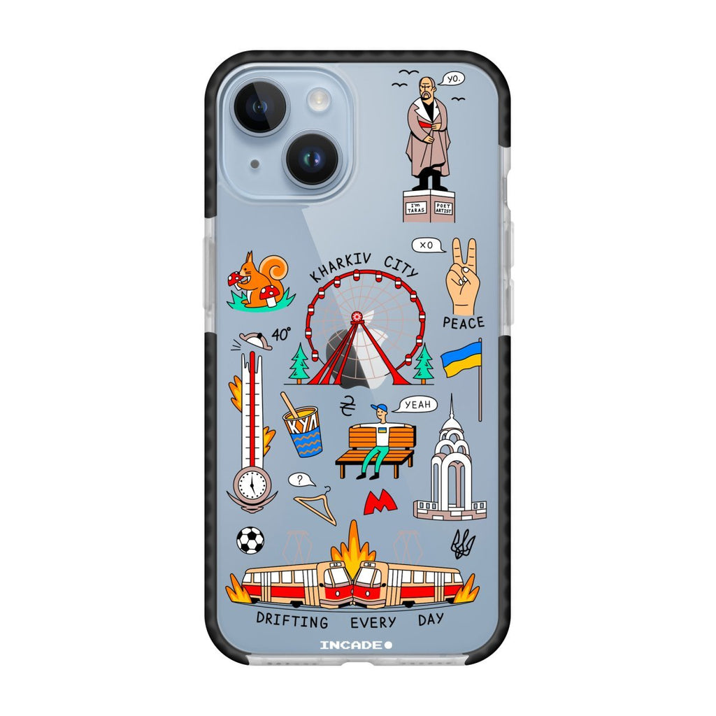 Чохол для iPhone 14 KHARKIV - INCADE