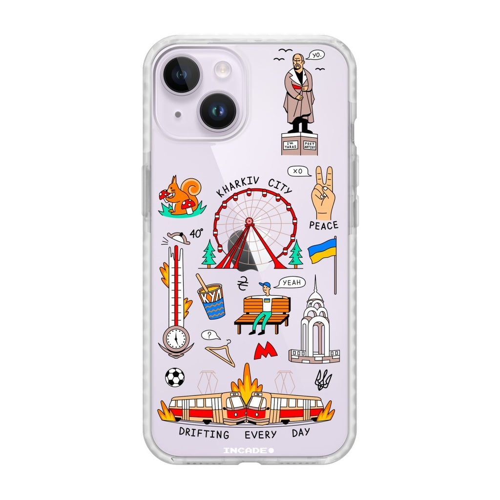 Чохол для iPhone 14 KHARKIV - INCADE