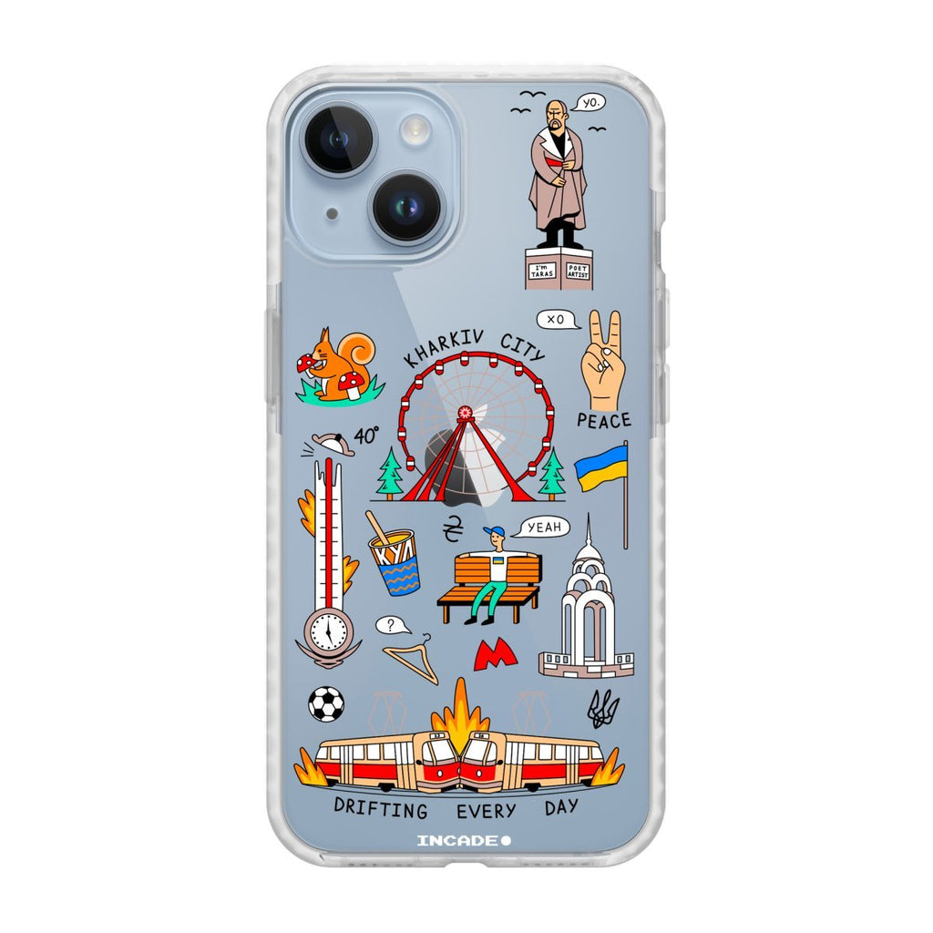 Чохол для iPhone 14 KHARKIV - INCADE