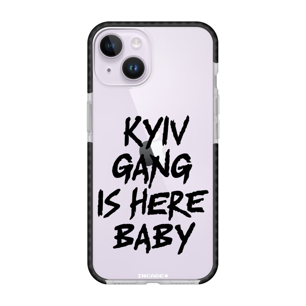 Чохол для iPhone 14 kyiv black - INCADE