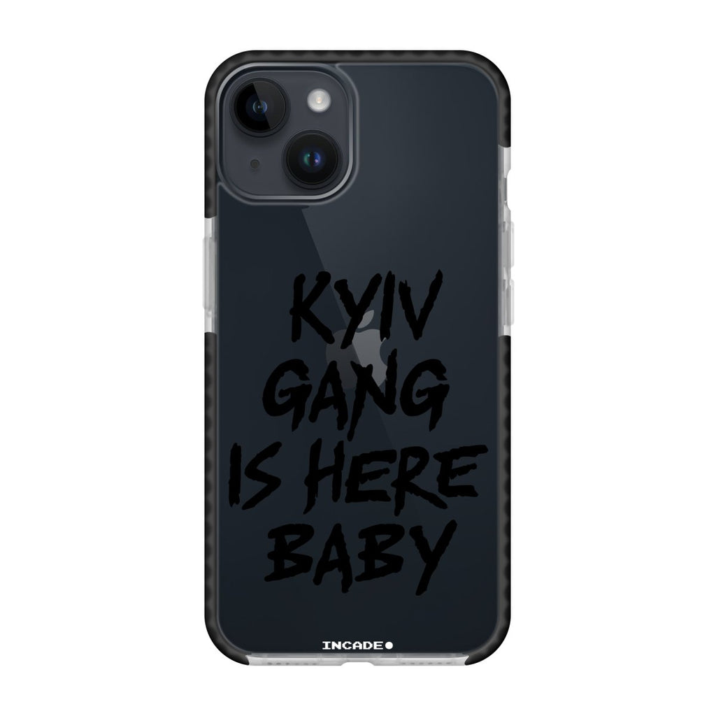 Чохол для iPhone 14 kyiv black - INCADE