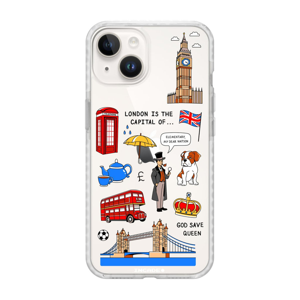 Чохол для iPhone 14 LONDON - INCADE