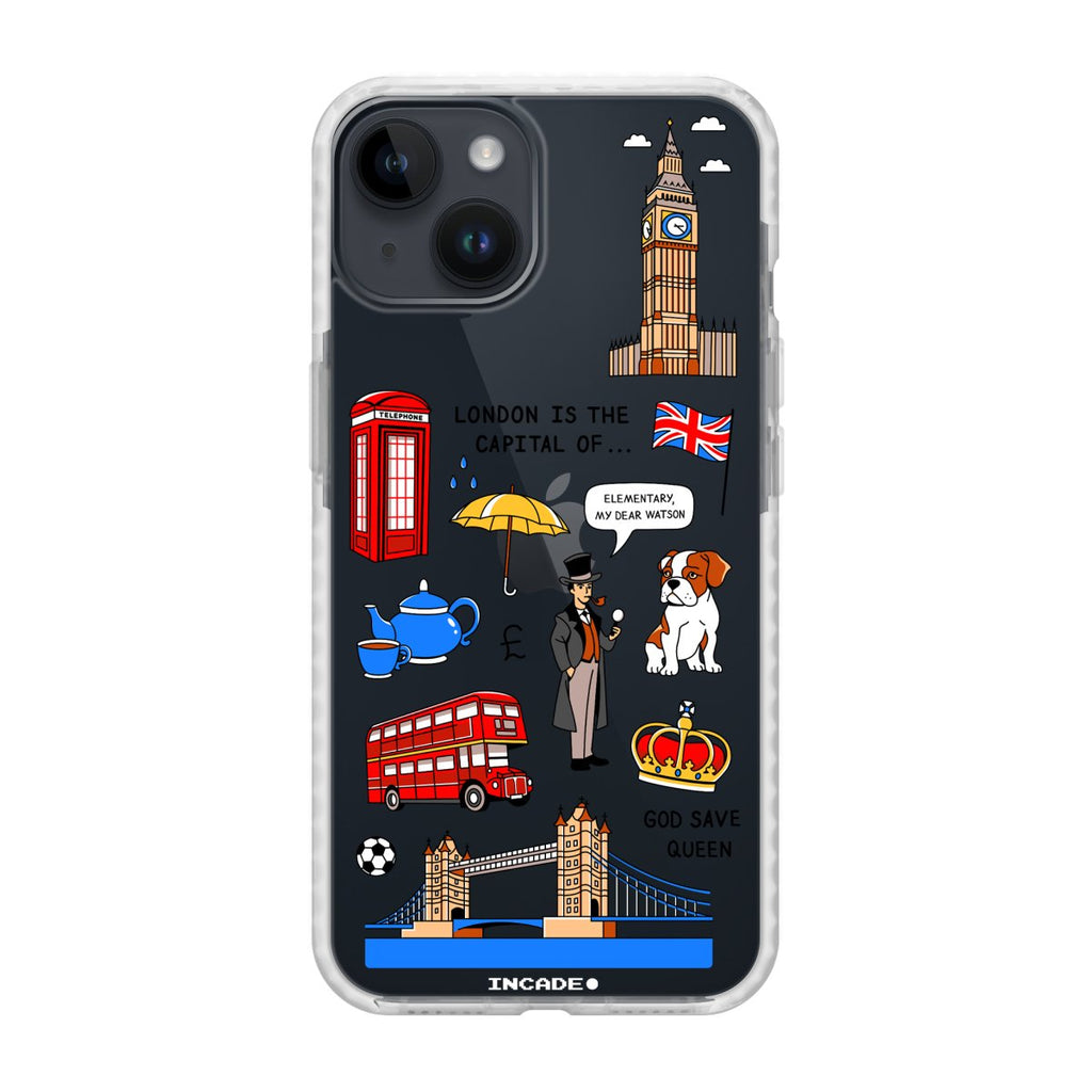 Чохол для iPhone 14 LONDON - INCADE