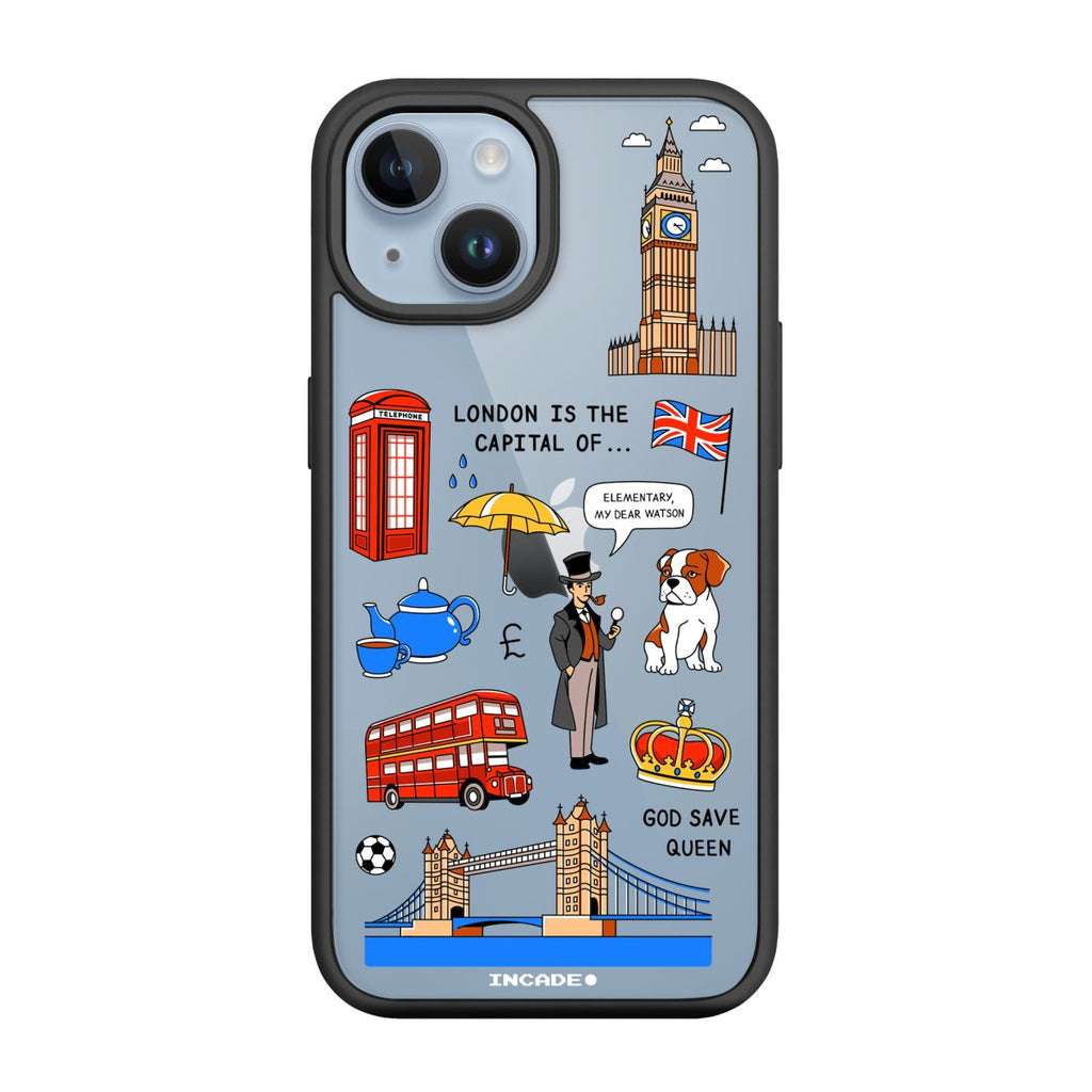 Чохол для iPhone 14 LONDON - INCADE
