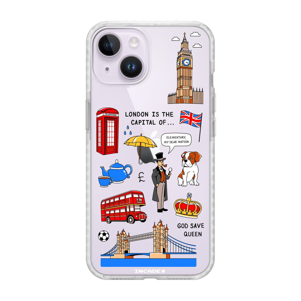 Чохол для iPhone 14 LONDON - INCADE