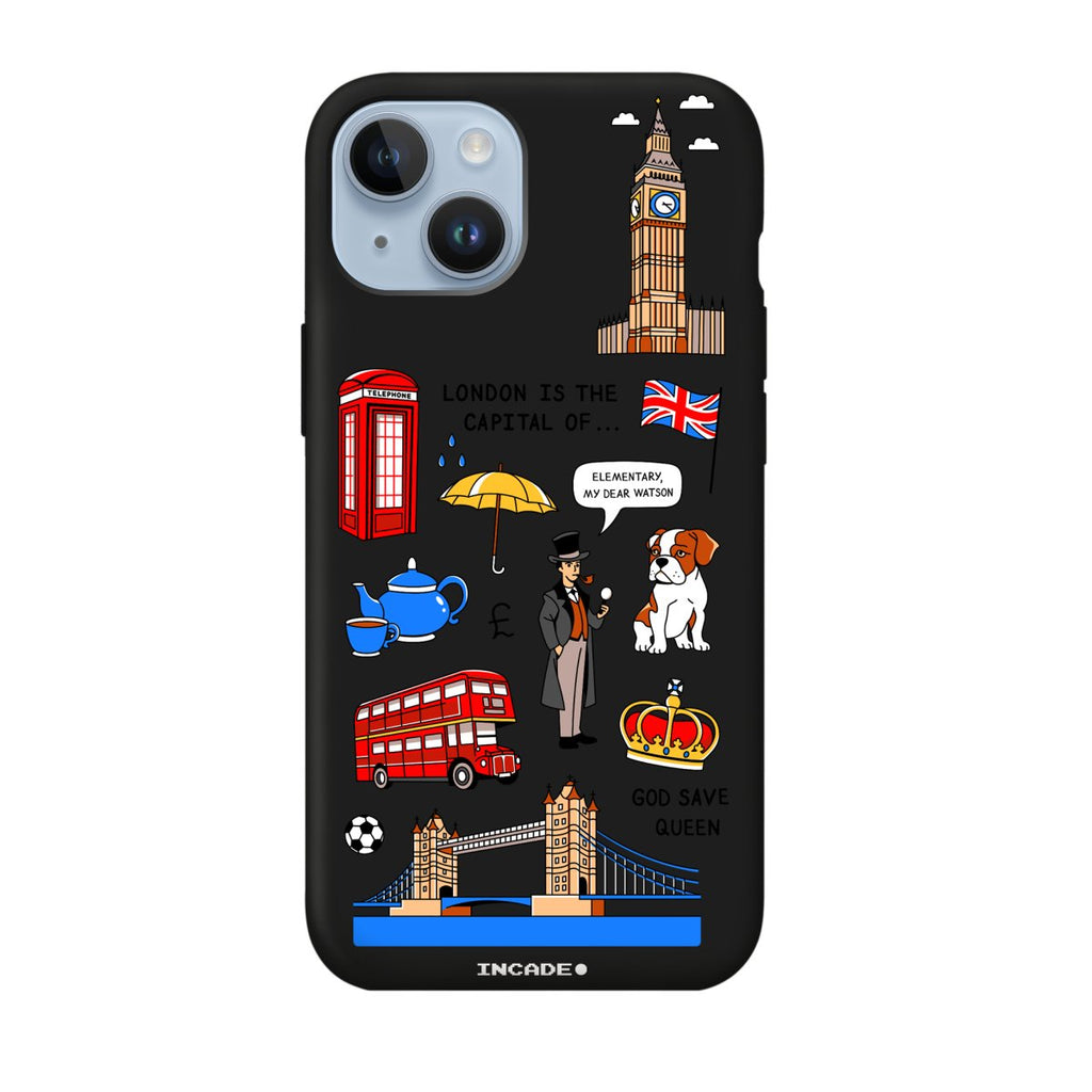 Чохол для iPhone 14 LONDON - INCADE