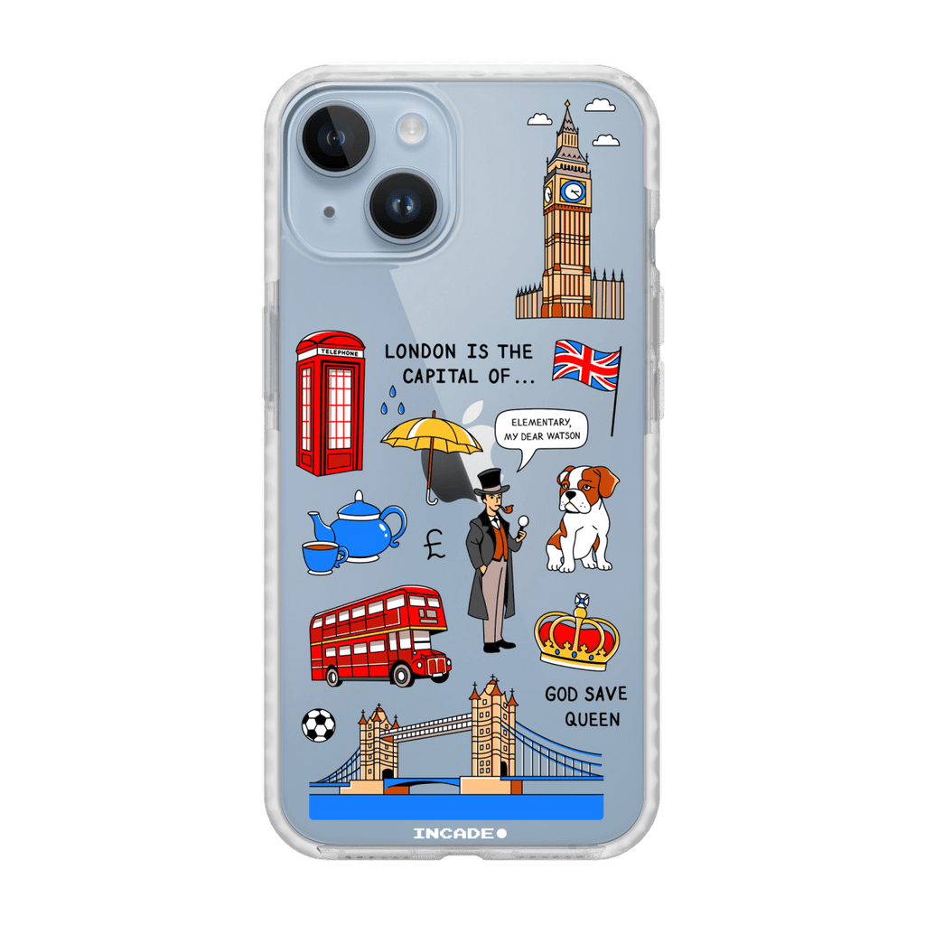 Чохол для iPhone 14 LONDON - INCADE