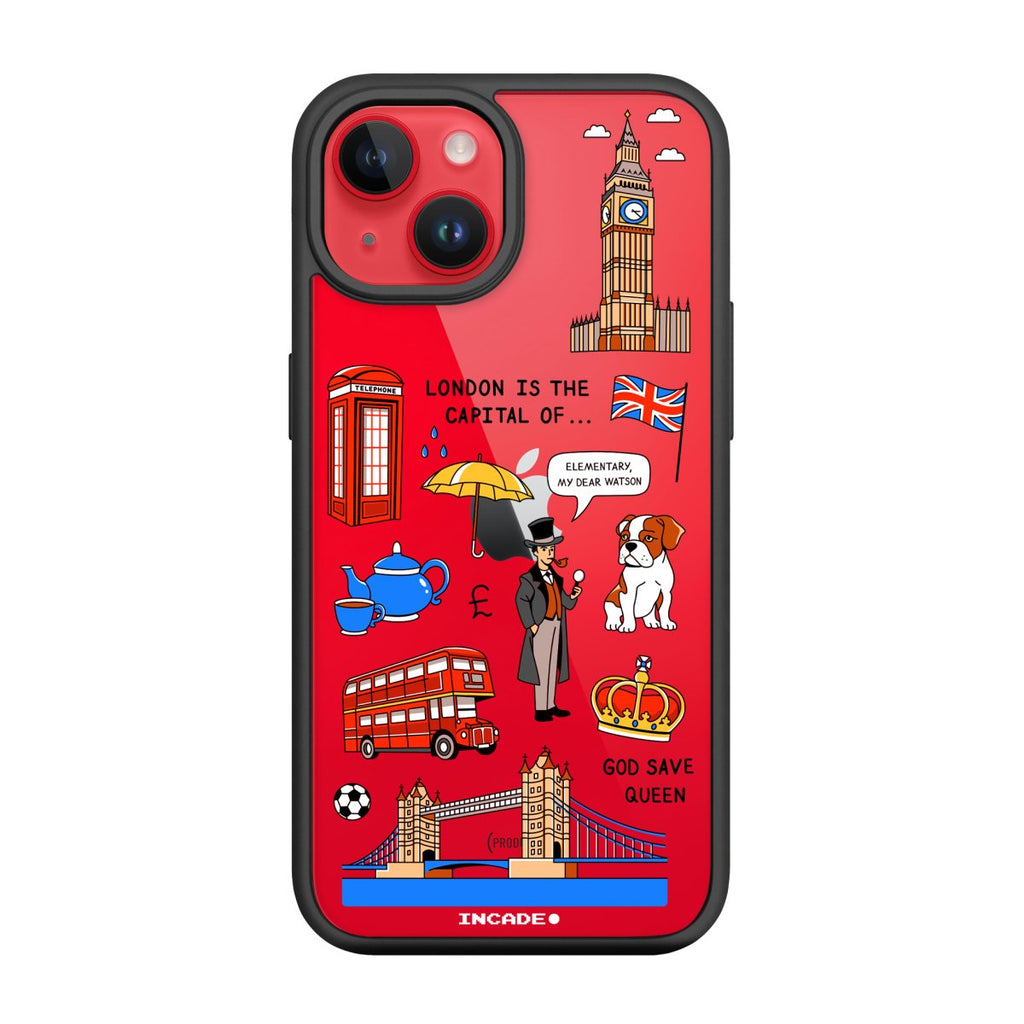 Чохол для iPhone 14 LONDON - INCADE