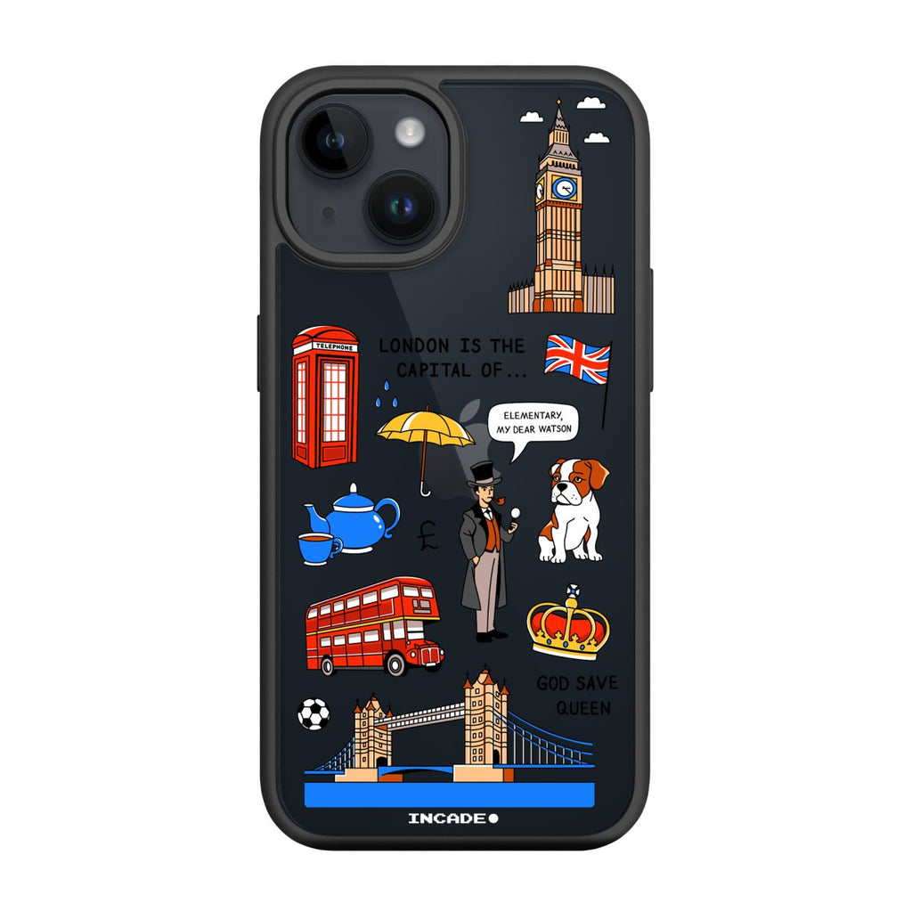 Чохол для iPhone 14 LONDON - INCADE