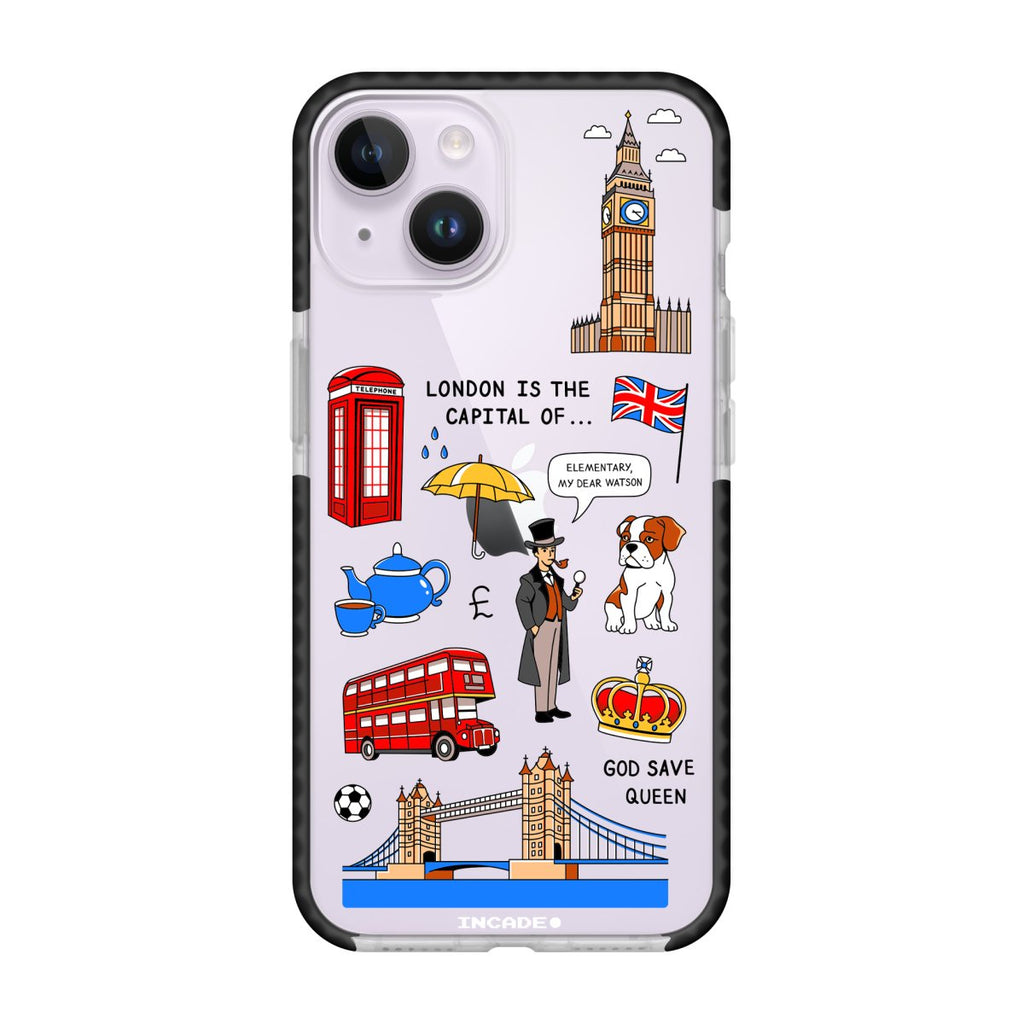 Чохол для iPhone 14 LONDON - INCADE