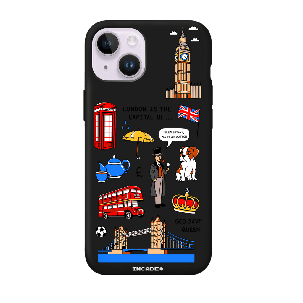 Чохол для iPhone 14 LONDON - INCADE