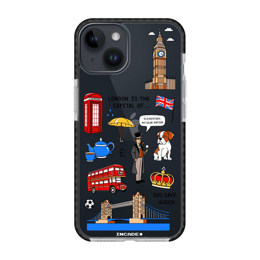 Чохол для iPhone 14 LONDON - INCADE