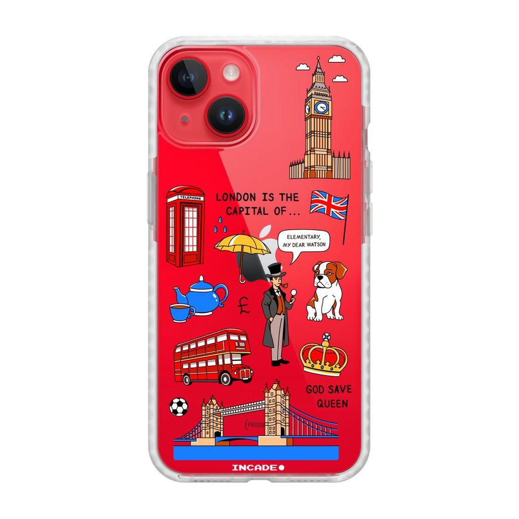 Чохол для iPhone 14 LONDON - INCADE