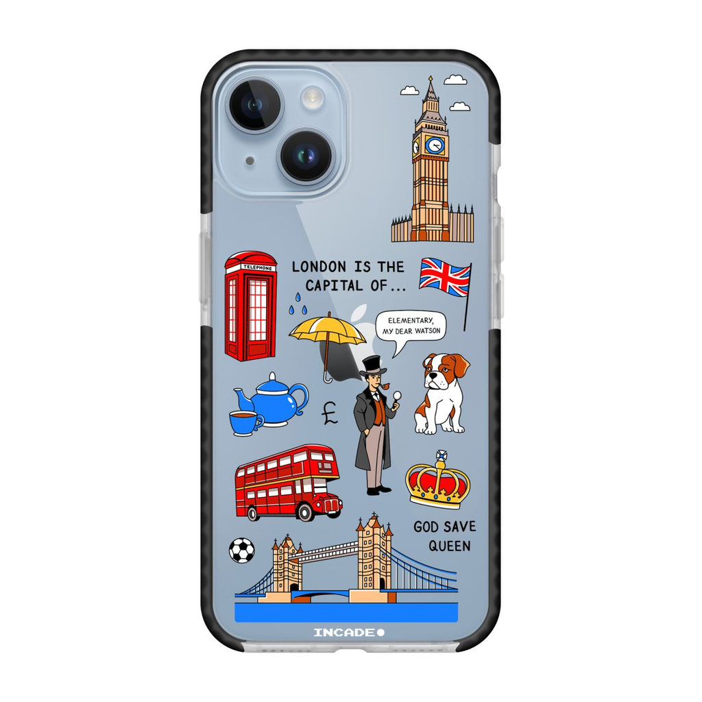 Чохол для iPhone 14 LONDON - INCADE