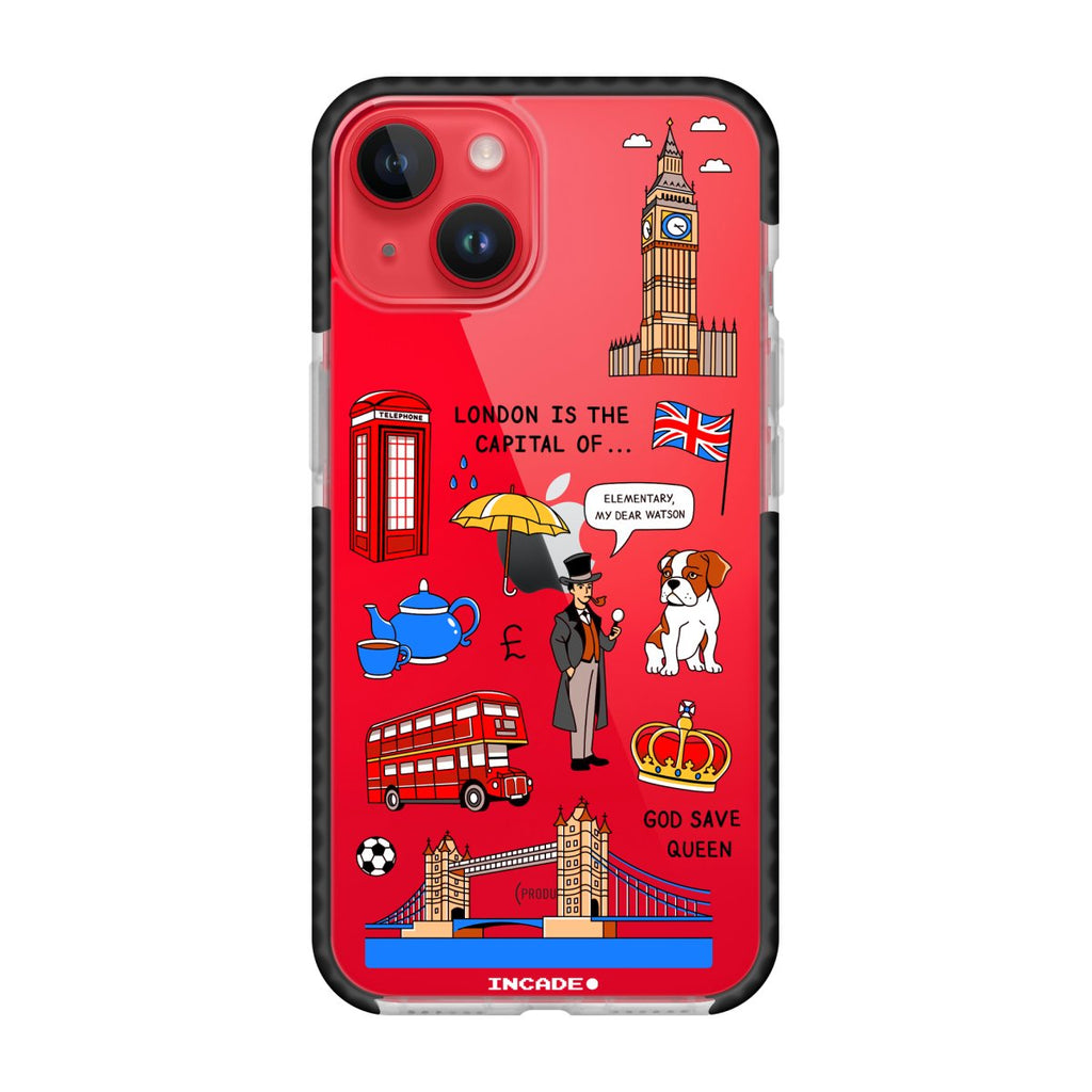 Чохол для iPhone 14 LONDON - INCADE