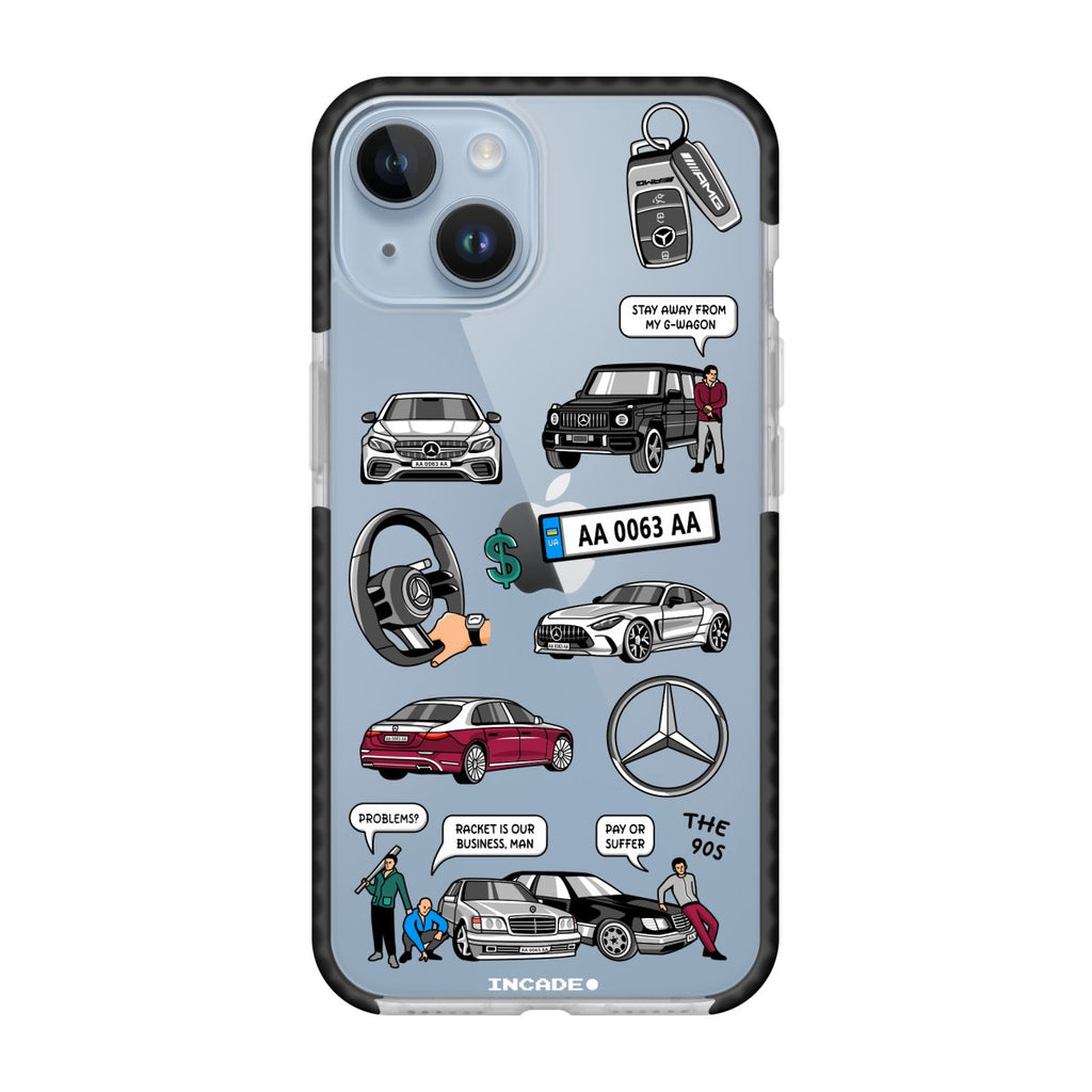 Чохол для iPhone 14 MERCEDES - INCADE