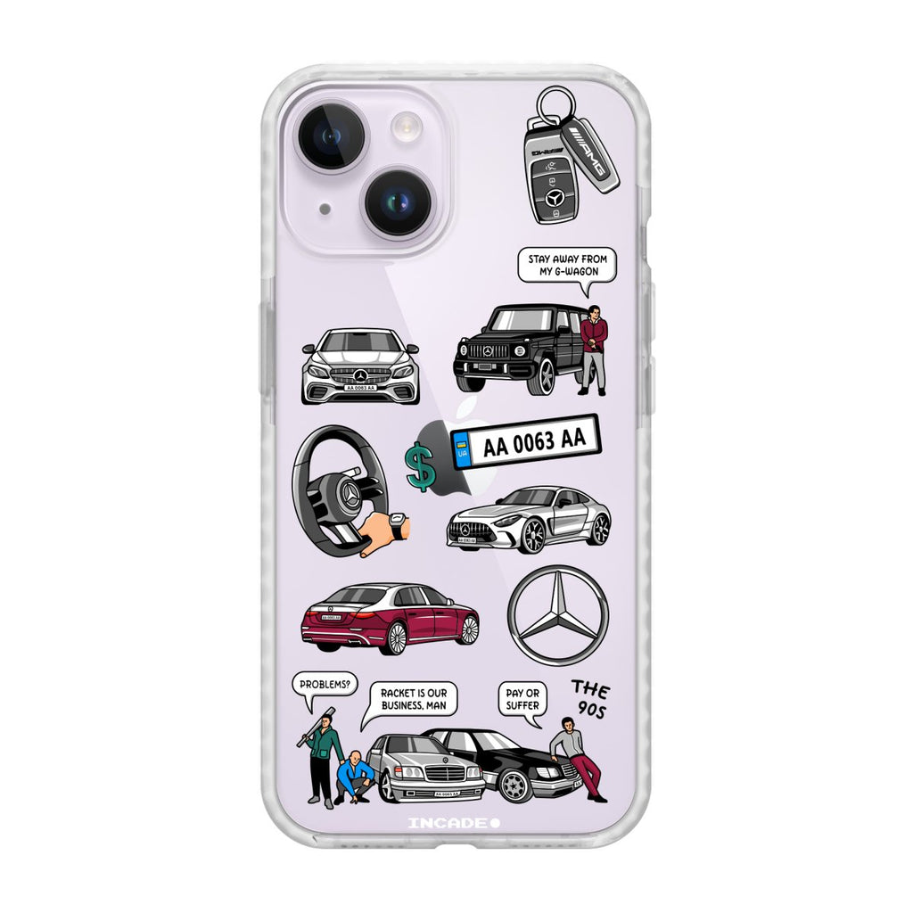 Чохол для iPhone 14 MERCEDES - INCADE