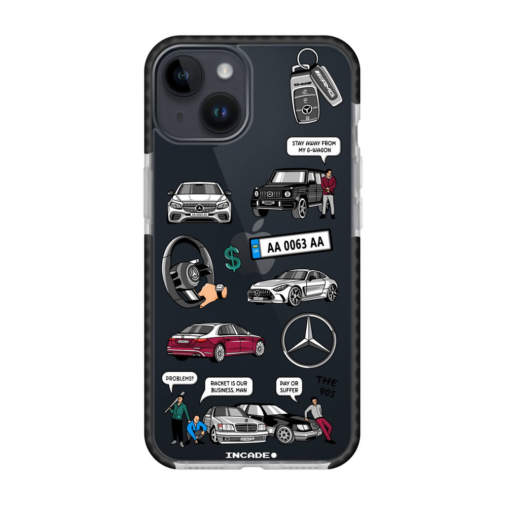 Чохол для iPhone 14 MERCEDES - INCADE