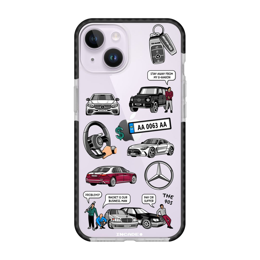 Чохол для iPhone 14 MERCEDES - INCADE