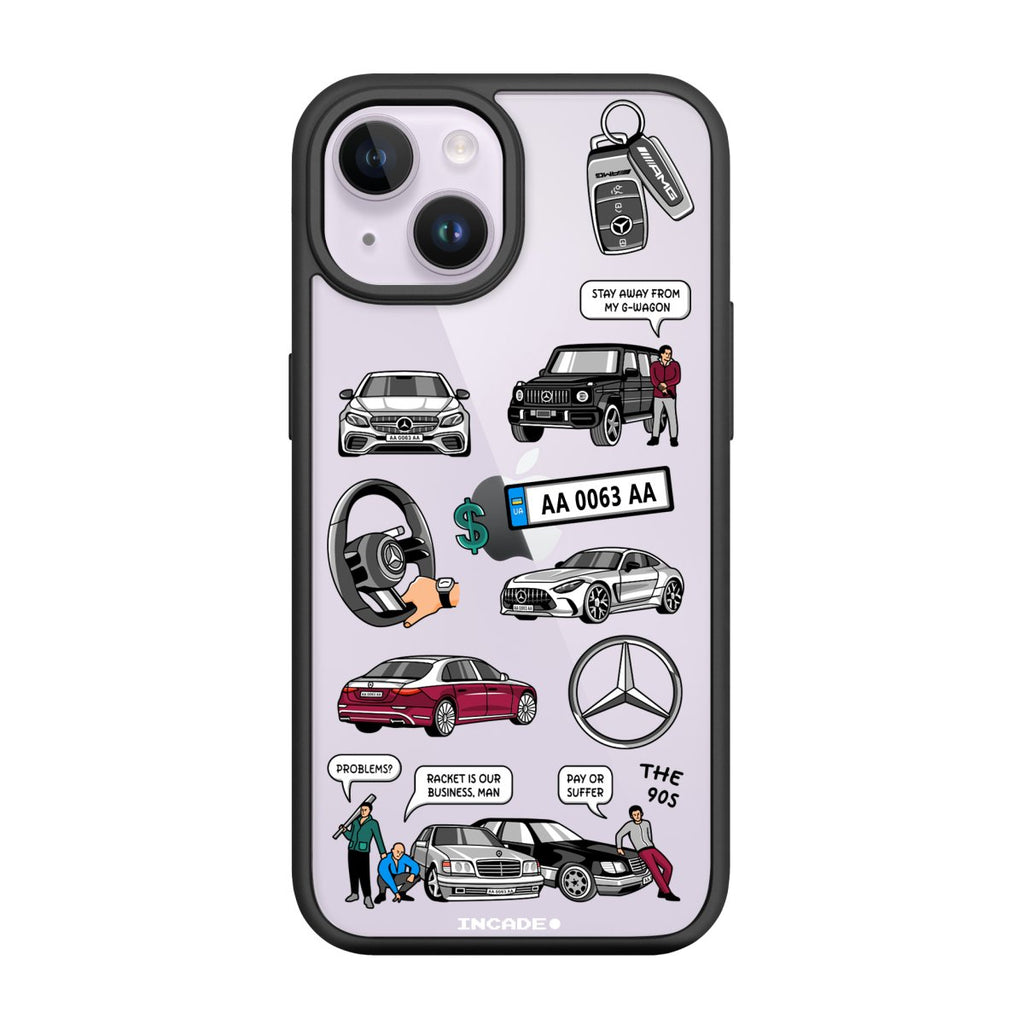 Чохол для iPhone 14 MERCEDES - INCADE