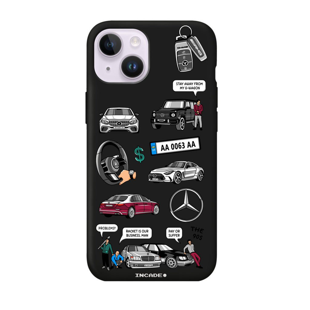 Чохол для iPhone 14 MERCEDES - INCADE