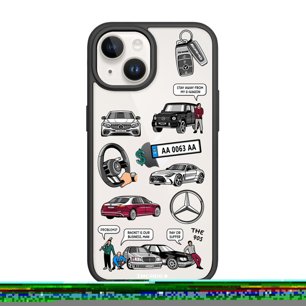 Чохол для iPhone 14 MERCEDES - INCADE