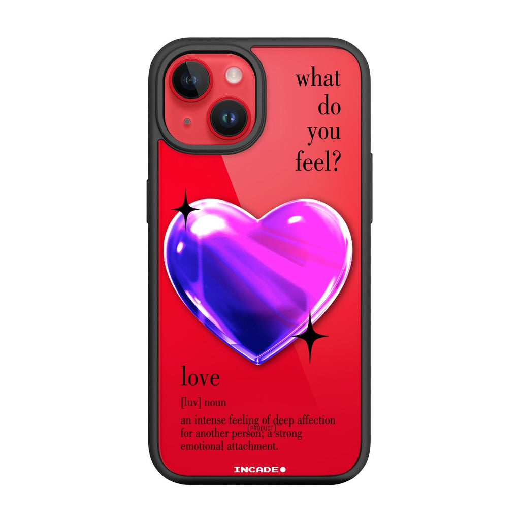 Чохол для iPhone 14 Plus 1 heart violet - INCADE
